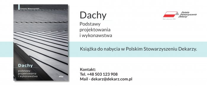 Aktualności - Książka „Dachy – podstawy projektowania i wykonawstwa” – do nabycia w PSD