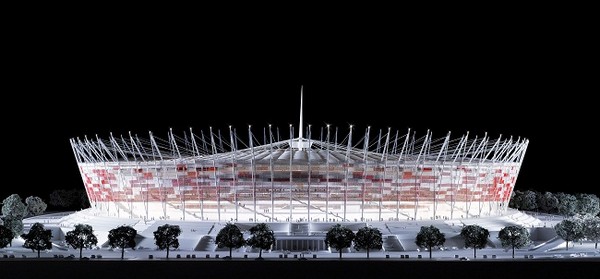 Aktualno������ci - Stadiony  Euro w Klubie Sztuka Architektury