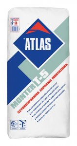 Aktualno������������������������������������������������������ci - NOWOŚĆ<br>
Szybkosprawna  Zaprawa Montażowa Atlas Monter T-5